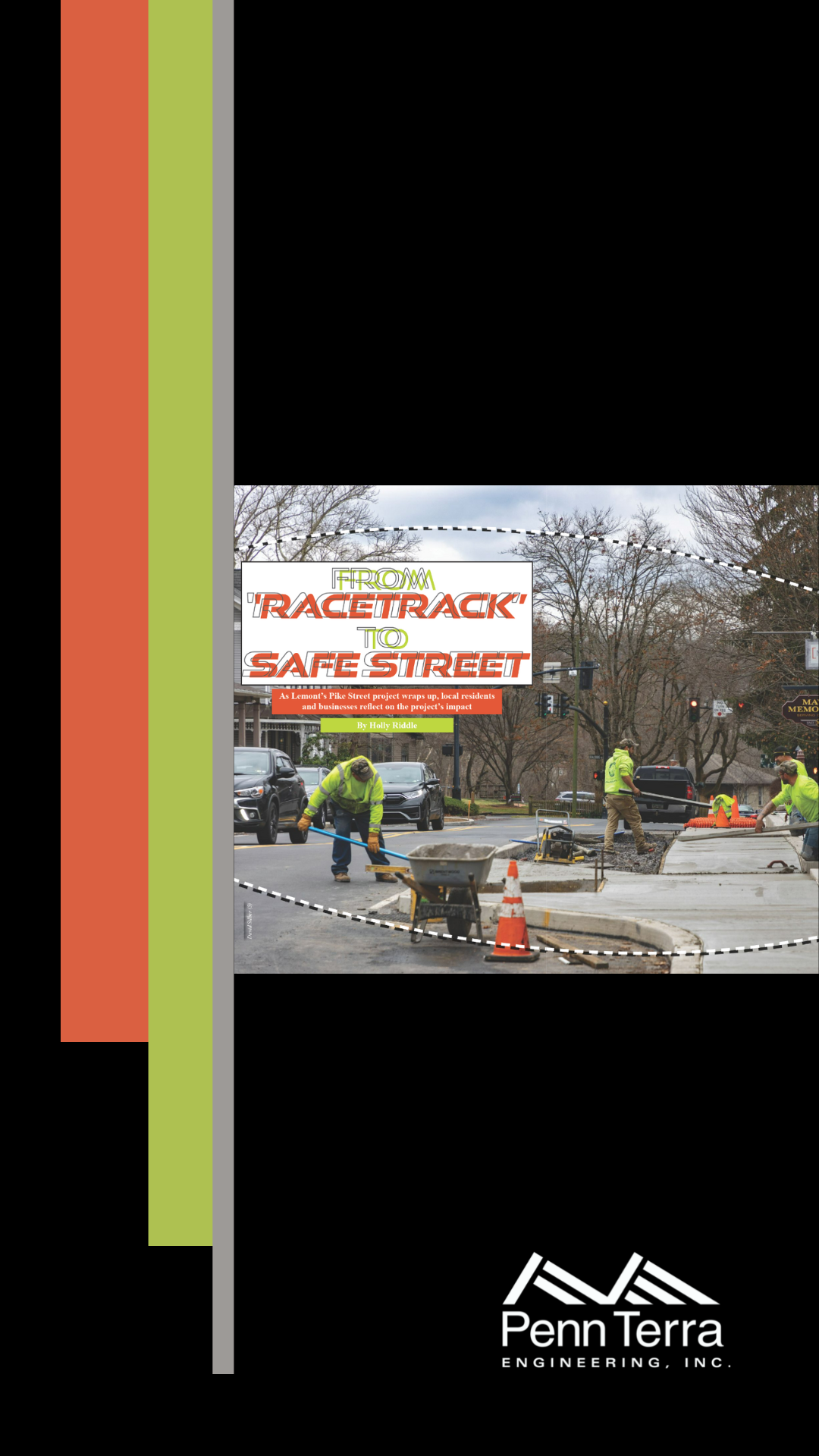 Pike Streetscape in Lemont, PA